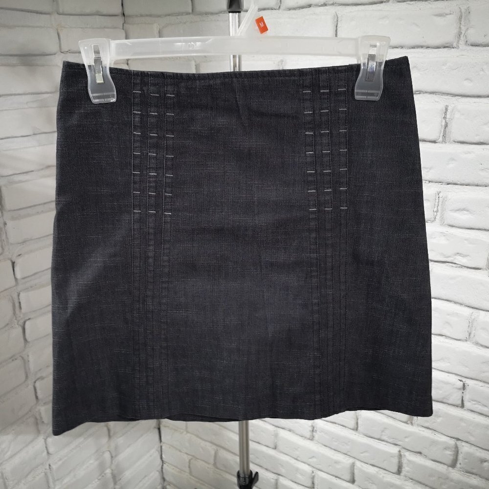 RW & Co Ladies A-line Size 8 Fully Lined Jean Skirt